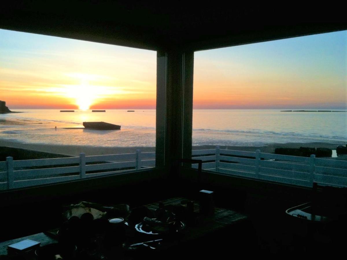 Corneville-sur-Risle Maison Spacieuse Avec Vue Sur La Mer A Arromanches Les Bains 빌라 외부 사진