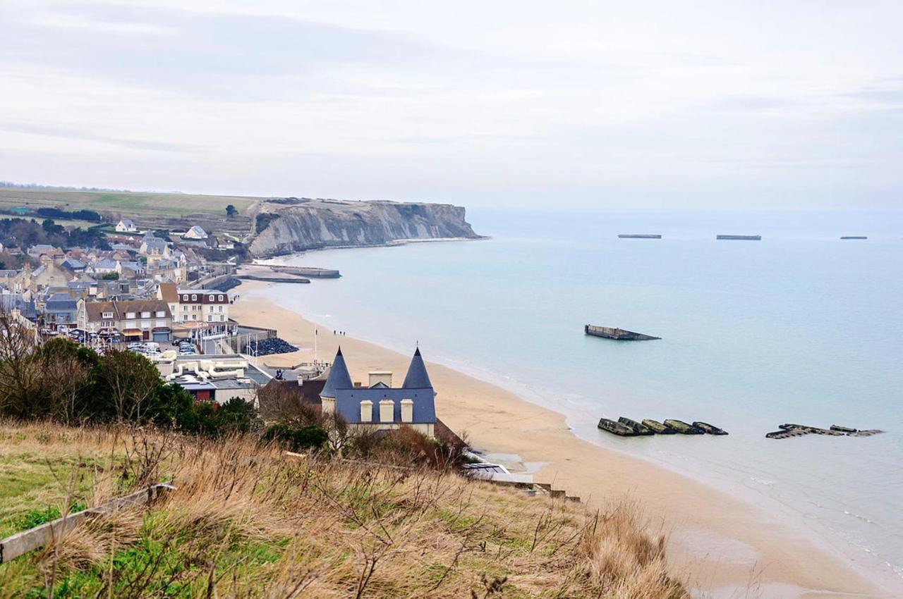 Corneville-sur-Risle Maison Spacieuse Avec Vue Sur La Mer A Arromanches Les Bains 빌라 외부 사진