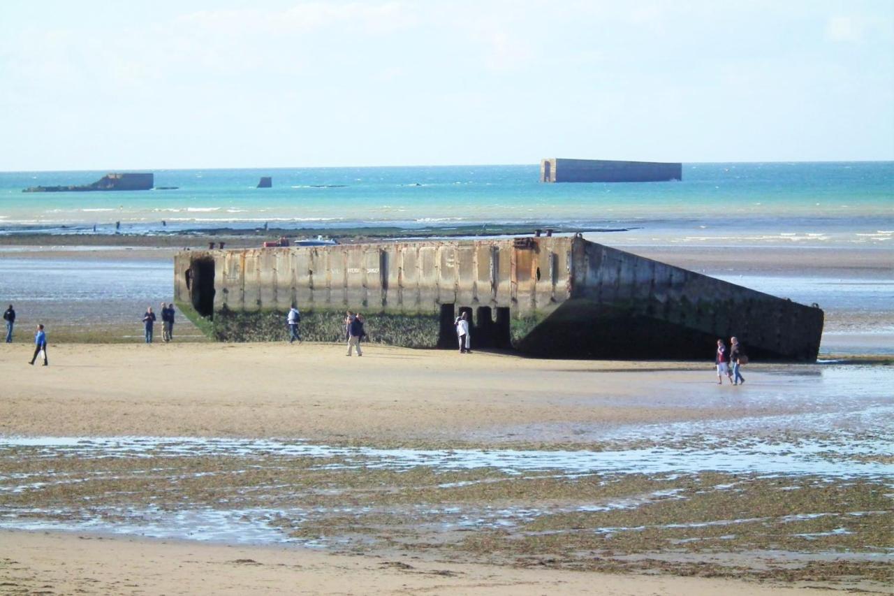 Corneville-sur-Risle Maison Spacieuse Avec Vue Sur La Mer A Arromanches Les Bains 빌라 외부 사진