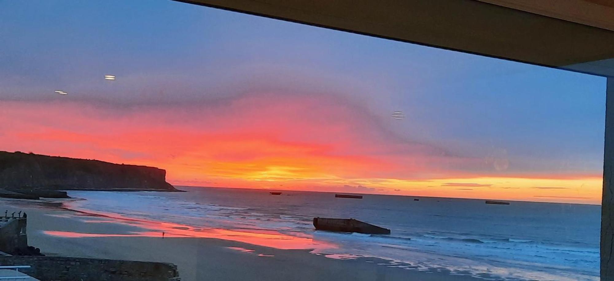 Corneville-sur-Risle Maison Spacieuse Avec Vue Sur La Mer A Arromanches Les Bains 빌라 외부 사진